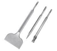 ESCULTORA 4Inch Air Chisel Bit, Premium Alloy Steel Tile Removal Tool with Compatible Handle, Tile Chisel Can Remove Floor Tiles, Ceramic Tiles, Concrete Splatter, Weld Spatter, Rust