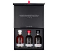 Escuminac Organic Maple Syrup Trio Gift Set - Amber, Medium & Dark Harvests - 3 x 200 ml - Single Origin, from Canada