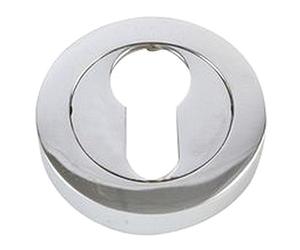 ESCUTCHEON EURO CHROME Security Locks - ESCUTCHEON EURO CHROME, External Diameter - Imperial: 2", External Diameter - Metric: 50mm