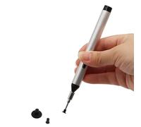 ESD Safe Anti-Static Vacuum Pen Electric Suction Pickup Tool for SMD IC QFP TSOP/TSSOP Components with 3 Nozzles (Nozzle)