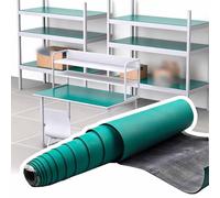ESD Safe Rubber Workbench Mat, Heat Resistant, 0.08” Thick Anti-Static Table Mat, 1.6-3.3 ft Wide, Soldering Pad for Workstation, Lab, and Warehouse