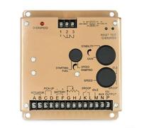 ESD5570E Diesel Generator Governor Controller Metal Case | Intuitive terminal layout, clear port labels, easy actuator wiring, simplifies installation, maintenance friendly