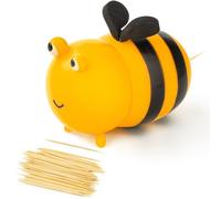 Esdallina BeeToothpicks Holder Dispenser Cute Bee Toothpicks Holder Unique Home Design Decoration