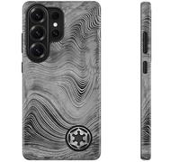 Esdot for Samsung Galaxy S26 Ultra Case - Wireless Charging Compatible - Dual-Layer Soft Silicone + Hard Shell - Wildflower Design - Protective Phone Cover for Women Girls - Abstract Black Waves