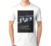 esdrdftrfdrt3ER I-Know-What-You-Did-Last-1997-Film-Illustrated-Poster-T-Shirt White