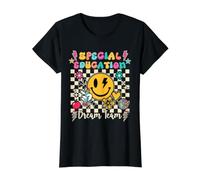 Ese Dream Team Exceptional Education Sped Ed Special Teacher Value Graphic T-Shirt, Women, Black, S