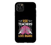 ESE Teacher Love Brains Funny Halloween School Case for iPhone 11 Pro Max