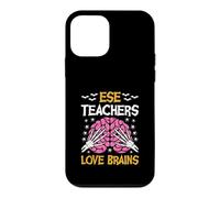 ESE Teacher Love Brains Funny Halloween School Case for iPhone 12 mini