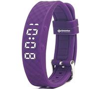 eSeasongear VB80 Vibrating Alarm Watch, Silent Vibration Shake Wake ADHD Medication Reminder (Purple-Large)