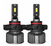 Eseastar PSX24W LED Headlight Bulbs Fog Lamp 60W Canbus Error Free 12000LM Extremely Bright All in One Conversion Kit Xenon White 6500K IP68 Waterproof, Pack of 2