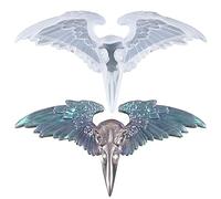 ESEDAGE Crow Skull Mold - Silicone, 3x4x2 Inches - Candle, Soap, Resin, Chocolate, Clay, Cake - Decorative Table Art