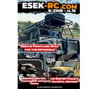 ESEK-RC E-Zine - N.15: Rescue Frontline: Built for the Impossible | RC Scale Crawling & Championship Drift Engineering