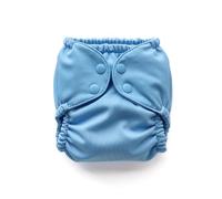 Esembly Cloth Diaper Cover Reusable Waterproof Breathable Adjustable Outer Layer Over Absorbent Interior for Blow-Out Protection, Cornflower Size 2 (18-35lbs)