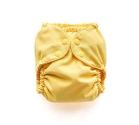 Esembly Cloth Diaper Cover Reusable Waterproof Breathable Adjustable Outer Layer Over Absorbent Interior for Blow-Out Protection Buttercup Size 2 (18-35lbs)