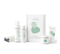 Esembly Skin Care Kit, Baby Arrival Gift Set with Organic Diaper Creams, Reusable Organic Cotton Wipes and Foamer Wipes Cleaner