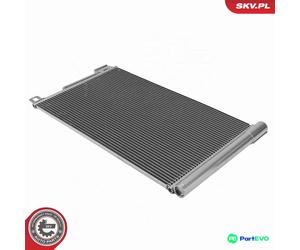 ESEN SKV AIR CONDITIONING CONDENSER 86SKV009 FOR ALFA ROMEO FIAT OPEL
