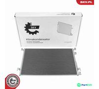 ESEN SKV AIR CONDITIONING CONDENSER 86SKV089 FOR OPEL VAUXHALL