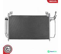 ESEN SKV AIR CONDITIONING CONDENSER 86SKV357 FOR MAZDA