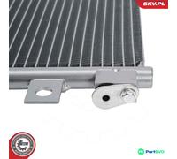 ESEN SKV AIR CONDITIONING CONDENSER 86SKV407 FOR PEUGEOT DS