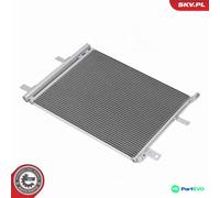 ESEN SKV AIR CONDITIONING CONDENSER 86SKV411 FOR PEUGEOT VAUXHALL DS