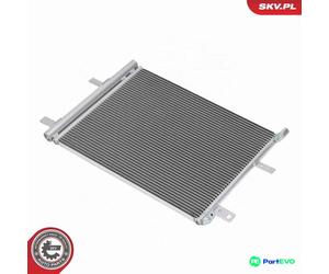 ESEN SKV AIR CONDITIONING CONDENSER 86SKV411 FOR PEUGEOT VAUXHALL DS