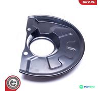 ESEN SKV FRONT LEFT BRAKE DISC SPLASH GUARD 57SKV117 FOR MITSUBISHI VOLVO