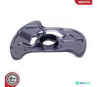 ESEN SKV FRONT LEFT BRAKE DISC SPLASH GUARD 57SKV186 FOR MERCEDES-BENZ