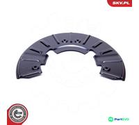 ESEN SKV FRONT LEFT RIGHT BRAKE DISC SPLASH GUARD 57SKV514 FOR AUDI VW