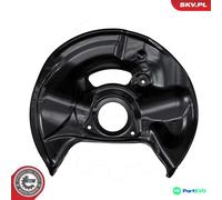 ESEN SKV FRONT RIGHT BRAKE DISC SPLASH GUARD 57SKV291 FOR MERCEDES-BENZ