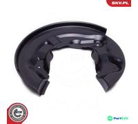 ESEN SKV LEFT BRAKE DISC SPLASH GUARD 57SKV756 FOR AUDI SKODA VW