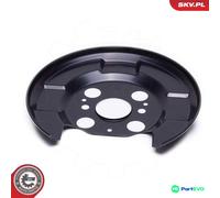 ESEN SKV LEFT RIGHT BRAKE DISC SPLASH GUARD 57SKV523 FOR HONDA