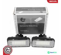 ESEN SKV LEFT RIGHT LICENCE PLATE LIGHT 72SKV508 FOR MERCEDES-BENZ