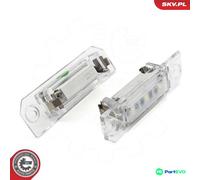 ESEN SKV LEFT RIGHT LICENCE PLATE LIGHT 72SKV518 FOR VW