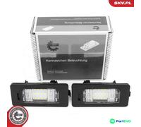 ESEN SKV LEFT RIGHT LICENCE PLATE LIGHT 72SKV531 FOR BMW