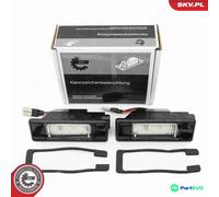 ESEN SKV LEFT RIGHT LICENCE PLATE LIGHT 72SKV549 FOR NISSAN