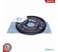 ESEN SKV REAR LEFT BRAKE DISC SPLASH GUARD 57SKV605 FOR MERCEDES-BENZ