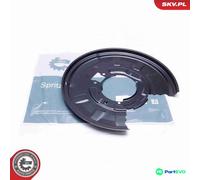 ESEN SKV REAR LEFT BRAKE DISC SPLASH GUARD 57SKV631 FOR BMW