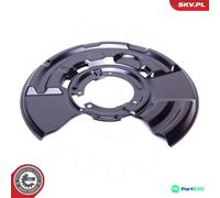 ESEN SKV REAR LEFT BRAKE DISC SPLASH GUARD 57SKV680 FOR BMW