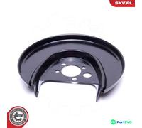 ESEN SKV REAR LEFT BRAKE DISC SPLASH GUARD 57SKV714 FOR SEAT VW