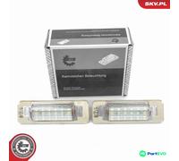 ESEN SKV RIGHT LEFT LICENCE PLATE LIGHT 72SKV509 FOR MERCEDES-BENZ