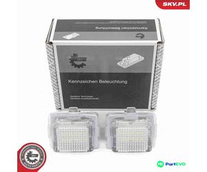 ESEN SKV RIGHT LEFT LICENCE PLATE LIGHT 72SKV510 FOR MERCEDES-BENZ