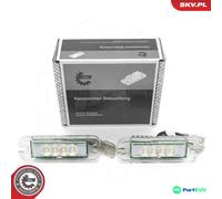 ESEN SKV RIGHT LEFT LICENCE PLATE LIGHT 72SKV523 FOR MERCEDES-BENZ