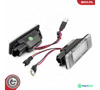 ESEN SKV RIGHT LEFT LICENCE PLATE LIGHT 72SKV530 FOR CITROËN PEUGEOT