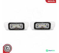 ESEN SKV RIGHT LEFT LICENCE PLATE LIGHT 72SKV535 FOR MERCEDES-BENZ SMART