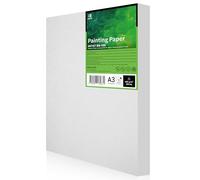 ESENG® Canvas-Texture Drawing Paper, A3, 600 GSM, 30 Sheets, Artist Quality, Suitable for Oil Painting, Acrylics, and Oil Pastels