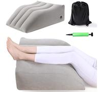 Esenlong Leg Positioner Pillows,Inflatable Legs Rest Pillow for Elevating Leg, Elevating Leg Support Pillow for Bed,Leg Support Pillow for Surgery,Hip,Ankle Recovery,Legs Wedge Pillows With Pump
