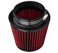 Esenlong Universal Car Modification High Flow Inlet Air Intake Round Cone Air Filter Cleaner 100mm