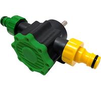 ESENO Extra Heavy Duty Water Pump For Drill | 20 metre max lift height, 3 Bar pressure output, 18 volts operation, Hozelock connectors, pre-drilled base