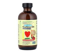 Esentials Cod Oil for Kids Toddlers, DHA, EPA, Omega-3 Fatty Acids -Flavor Strawberry, Non-GMO, Gluten-Free, 237ml