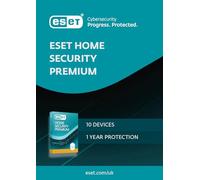 ESET HOME SECURITY 2026 | Antivirus, Safe Banking, Safe Browsing, Anti-Phishing, Webcam Protection, Microphone Monitor | PC/Mac/Android | Activation Code by Post (10 Devices - 1 Year, Premium)